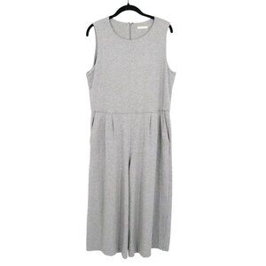 Eileen Fisher Organic Cotton Jumpsuit Women S Gray Quiet Luxury Sustainable Boho